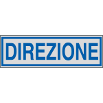 96675 - Etichette argento DIREZIONE