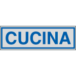 96678 - Etichette argento CUCINA