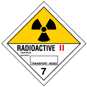 6460D - Cartello trasporto merci RADIOACTIVE II (7)
