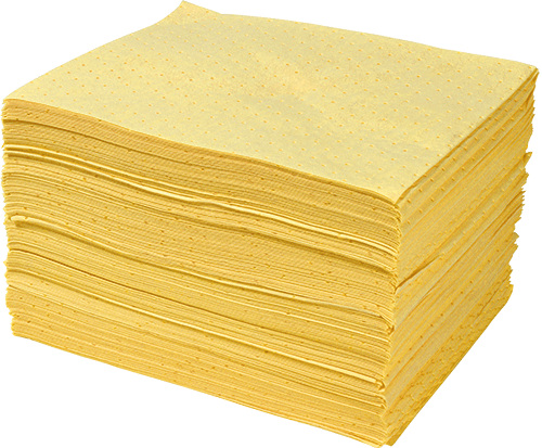 ASC02P - confezione 200 panni per CHIMICI SAFE IN dim.41x46 cm assorb.121 lt