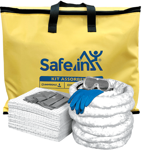 SAC02 - kit ADR serie OIL SAFE IN in sacca nylon assorbenza minimo 24 lt.