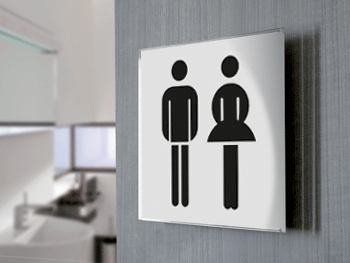 SECT21A - segnale  in vetro CRYSTAL monofacciale 150x150 piu'simbolo