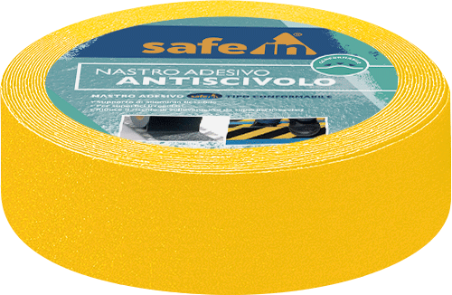 [SWDC50Y] SWDC50Y - rotolo antiscivolo CONFORMABLE GIALLO x superf.irregolari mt.18,3x50 h