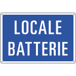 [3165S] 3165S - Etichetta adesivainf. LOCALE BATTERIE