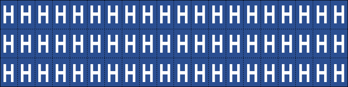 [920H] 920H - Foglio n.60 etichette adesive B/B lettera H