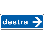 2351 - Cartello informazione destra