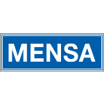 2508 - Cartello aziendale Mensa