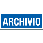 2527 - Cartello aziendale Archivio