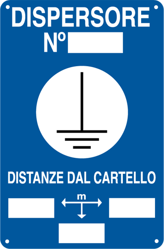 2634 - Cartello DISPERSORE N.