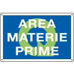 2671 - Cartello qualità AREA MATERIE PRIME