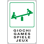 31208 - cartello "GIOCHI"