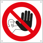 1312K - Cartello divieto di accesso