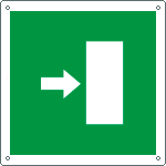 15155WS - Etichetta adesiva uscita di emergenza