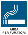 20167X - Cartello area fumatori