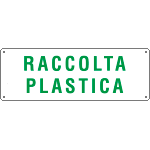 2143S - Etichetta adesiva raccolta PLASTICA