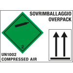8223N - et. aut.245x175 "OVERPACK COMPRESSED AIR