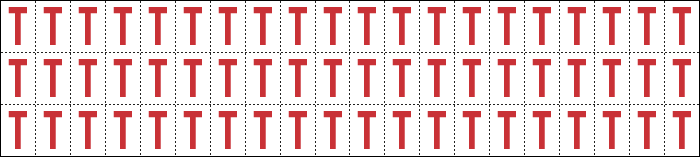 911T - Foglio n.60 etichette adesive B/R lettera T