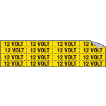 9130C - Foglio n.16 etichette adesive 12 VOLT