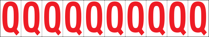 914Q - Foglio n.10 etichette adesive B/R lettera Q