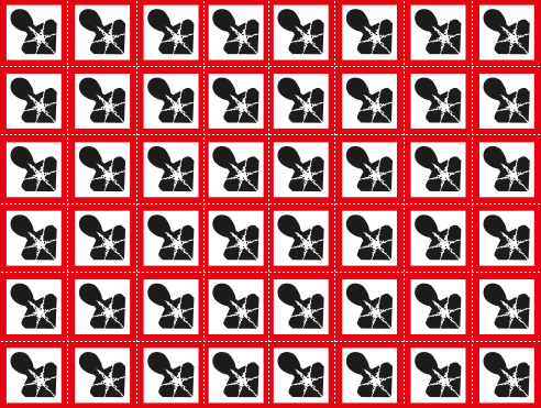 9428D - Foglio n.48 etichette adesive cancerogen