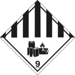 9456D - Etichetta adesiva BATTERIE AL LITIO (9)