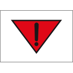 9469B - Etichetta adesiva MANOVRARE CON PRECAUZIONE