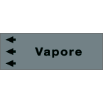 99B951NDS - Foglio da 5 etichette " VAPORE " sinistra
