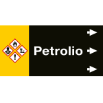 99C480NED - etichetta fondo nero "PETROLIO" destra