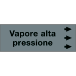 99C560NDD - Foglio da 5 etichette "VAPORE ALTA PRESSIONE"destra