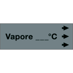 99C600NDD - Foglio da 5 etichette "VAPORE..C" destra