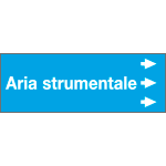 99C990NDD - Foglio da 5 etichette "ARIA STRUMENTALE " destra