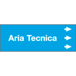 99D010NDD - Foglio da 5 etichette "ARIA TECNICA " destra