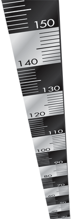 AGV2000 - asta graduata di misurazione professionale da 0 a 2000