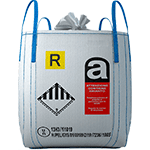 AMS427 - big bag sacco in rafia R + A remov.