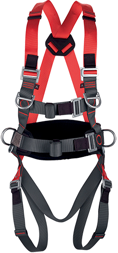 ANC0106 - imbracatura VERTICAL 2 PLUS con cintura di posizionamento 5 attacchi