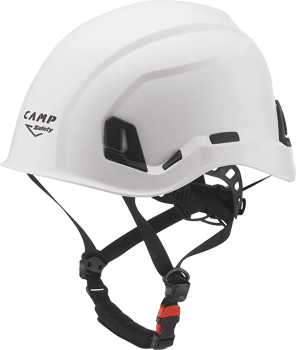 ANCE0747W - elmetto dielettrico con sottogola col.BIANCO EN397 e EN50365 classe 0