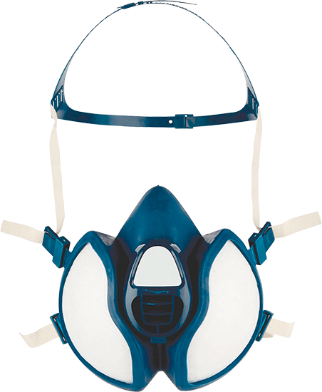 AP4251SP - Respiratore 3M 4000+ riutilizzabile classe A1P2 per vapori organici