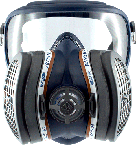 APS401 - semimaschera GVS con visiera e filtri A1P3 RD sostituibili tg. M/L