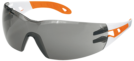 APU2745 - occhiali PHEOS S" montatura arancio lente grigia