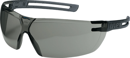 APU9192 - occhiali X-FIT montatura grigio translucido lente grigia 23% 5-2,5