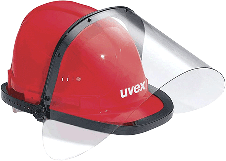 APU9723 - Visiera policarbonato incolore per SUPERBOSS (ELE10)