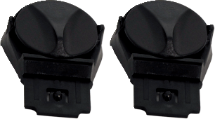 APU9724 - coppia staffe x l'utilizzo con APU9747 x attacco visiera APU9748
