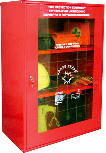 ARA1007 - Armadio a parete 1 anta finestrata h 100 ripiani n. 2