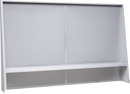 ARBP15 - pannello porta attrezzi per tavolo da lavoro da cm 150