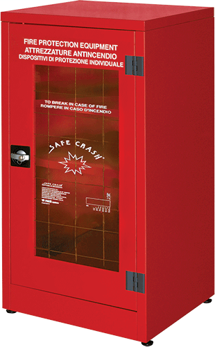 ARR1051 - Armadio 1 anta finestrata 2 ripiani