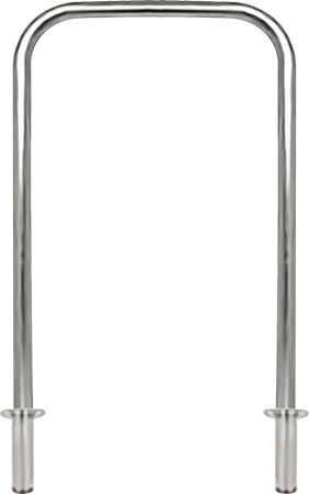 AS134 - Archetto antisosta inox tubo diametro 48 mm