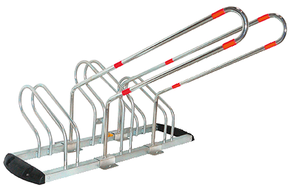 ASR1062K - 2 montanti x aggancio bici su portabici comp.ASR400/ASR500D/ASR001/2