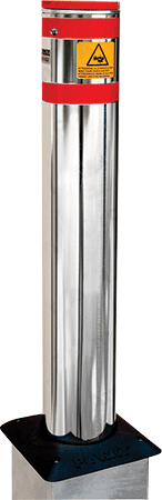ASR860 - palo retraibile per delimitazione di parcheggi e aree private