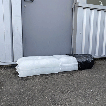 AUS04 - confezione 4 sacchi anti inondazione/allagamento 60x40 cm