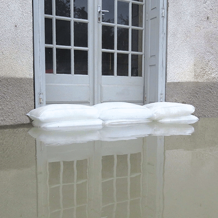 AUS10 - confezione 10 sacchi anti inondazione/allagamento 60x40 cm